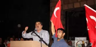 Iğdır'da Demokrasi ve Şehitler Mitingi