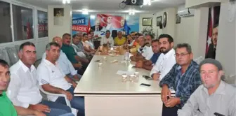 CHP'liler, AK Parti'yi Ziyaret Edip İlçenin Sorunlarını Konuştu