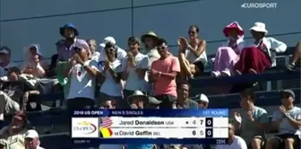 ABD Açık: Jared Donaldson - David Goffin (Özet)