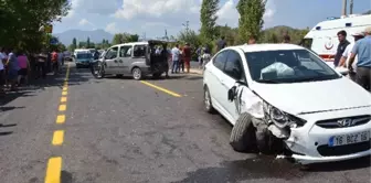 Ortaca'da Trafik Kazası; 1 Yaralı