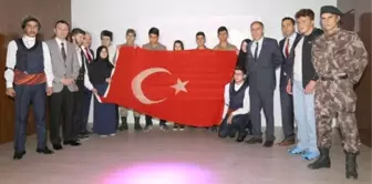 Oltu Anadolu Lisesi'nden 15 Temmuz Temalı Açılış