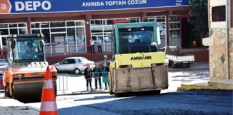 Süleymanpaşa'da Yol Harekatı Devam Ediyor