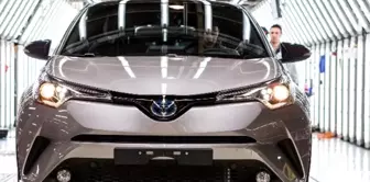 Türkiye'nin İlk Hibrit Otomobili Toyota C-Hr Seri Üretimine Başladı