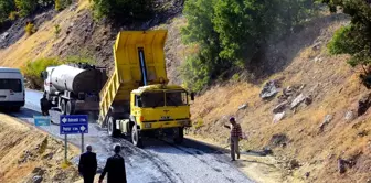 Doğanyol'da Asfalt Çalışmaları