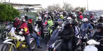 Motorsikletliler İstanbul Turu ile ' Çocuk İstismarı Düzenlemesi'Ne Dikkat Çekti