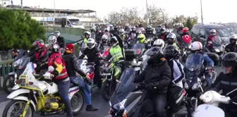 Motorsikletliler İstanbul Turu ile 'Çocuk İstismarı Düzenlemesi'Ne Dikkat Çekti