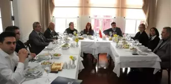 Köşe Yazarları Trakya'nın Tanıtımı İçin Başkan Eşkinat ile Bir Araya Geldi