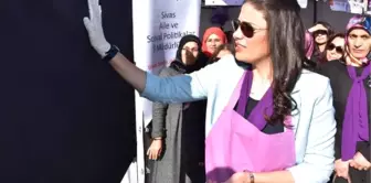 Sivas'ta Kadına Şiddet Protesto Edildi