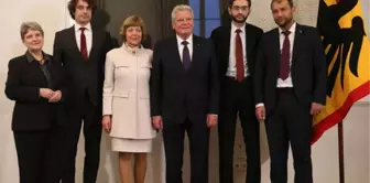 Gauck, Alternatif Nobel Ödülü Sahiplerini Kabul Etti