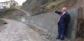 Rize?de Yol Kesen Duvarın Sırrı Çözüldü