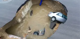 Aracıyla Obruğa Düşen Kadın Öldü