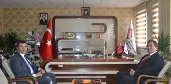 Yakutiye Kaymakamı Helvacı'dan, Asp İl Müdürlüğüne Ziyaret