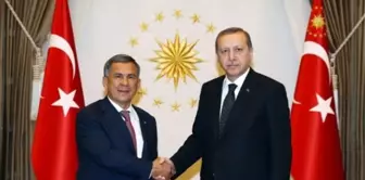 Cumhurbaşkanı Erdoğan, Tataristan Cumhurbaşkanı Minnihanov'u Kabul Etti