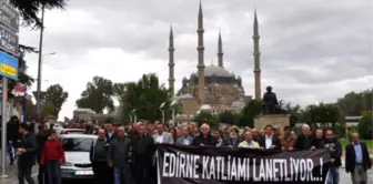 Edirne'de, Terör Olaylarına Tepki