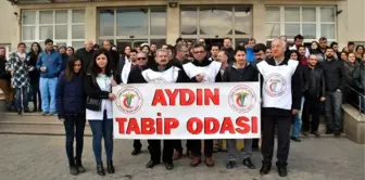 Aydın Tabip Odası, Sağlıkta Şiddete Hayır Dedi