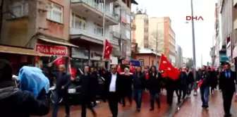 Bucak'ta Teröre Lanet Yürüyüşü