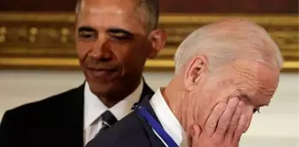 Biden, Özgürlük Madalyası'nı Alırken Gözyaşlarını Tutamadı - Washıngton