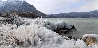 Eğirdir 'Buz' Tuttu