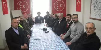 MHP Rize Merkez İlçe Başkanı Kaya Basın Mensuplarıyla Bir Araya Geldi