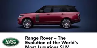 Range Rover'ın 47 Yılda Böyle Değişti!