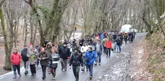 Belgrad Ormanı'nda 'Dekovil Hattı' Protestosu