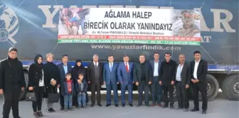 Birecik Halep İçin Seferber Oldu