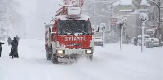 Çayeli'nde Karla Mücadele Çalışmaları