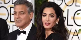 George-Amal Clooney Çifti İkiz Bebekleri Olacağını Beyonce'u Taklit Ederek Duyurdu