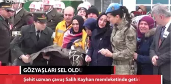 Şehit Jandarma Uzman Çavuş Salih Kayan'ın Cenazesi Samsun'da