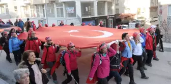 Atatürk ve Istiklal Yolu Yürüyüşü' Tamamlandı