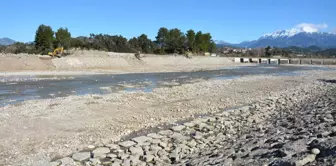 Antalya Aksu Çayı Islah Çalışması Devam Ediyor