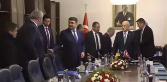 TBMM Başkanı Kahraman, Ukrayna Başbakanı Groysman'ı Kabul Etti