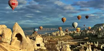 Kapadokya'da Sıcak Hava Balonlarının Sert İnişi