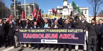 Dha İstanbul- Fatih'te ABD Protestosu