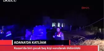 Adana'da Katliam 5 Ölü