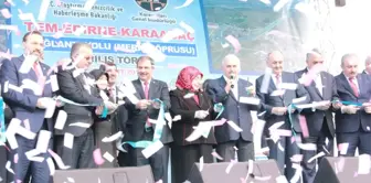 Yıldırım, Karaağaç Köprüsünü Açtı