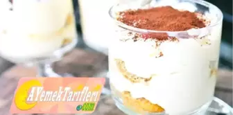 Kupta Tiramisu Nasıl Yapılır? | Kupta Kedi Dili Tiramisu Tarifi | Bardakta Tiramisu