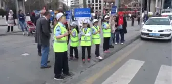 Çocuk Trafik Polislerinden Trafik Denetimi