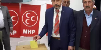 MHP Havza İlçe Başkanlığına Yıldırım Yeniden Seçildi