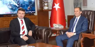 Bakan Yardımcısı Yegin'den Vali Taşyapan'a Ziyaret