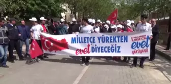 Tügva'dan 'Türkiye İçin Evet' Yürüyüşü