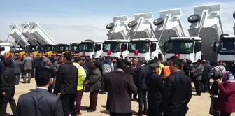 Karaman İl Özel İdaresine Alınan 38 Araç Dualarla Hizmete Başladı