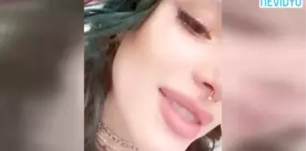 Bella Thorne'un Yeni Piercingleri