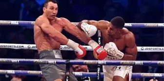 Dünya Ağır Sıklet Boks Maçında Joshua, Klitschko'yu Nakavt Etti