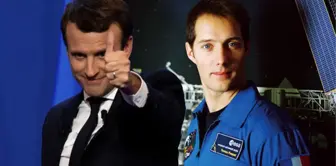 Macron, Dünyaya Dönen Astronota Espri Yaptı: Gittiğinizden Beri Çok Şey Değişti