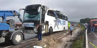 Samsun'daki Otobüs Kazasında 49 Kişi Yaralandı