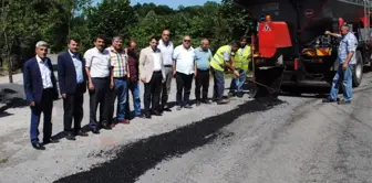 Çakır, Köy Yollarındaki Çalışmaları İnceledi