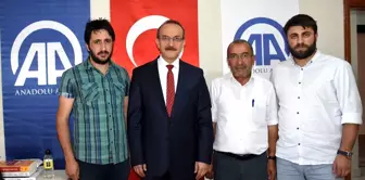 Vali Yavuz, Aa Muş Bürosunu Ziyaret Etti