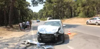 Manavgat'ta Trafik Kazası: 1 Yaralı