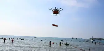 Istanbul Sahillerinde 'Cankurtaran Drone' Iş Başında